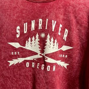 U.S Vintage Sunriver, Oregon Sweatshirt - image 1